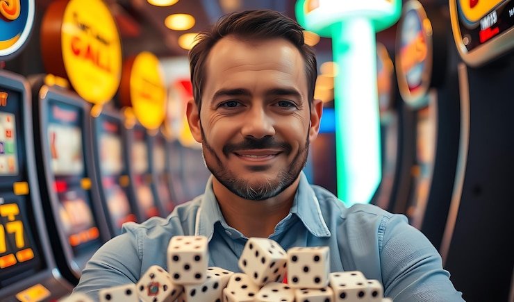 Koleksi permainan slot dan live dealer di super slot